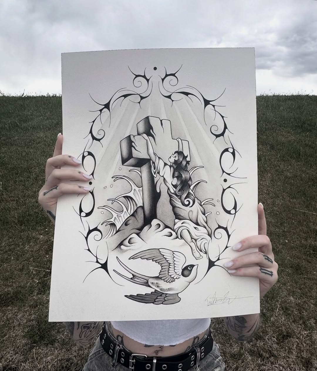 Tattoo by 𝖙𝖗𝖎𝖓𝖎𝖙𝖞 𝖜𝖊𝖊𝖘𝖊