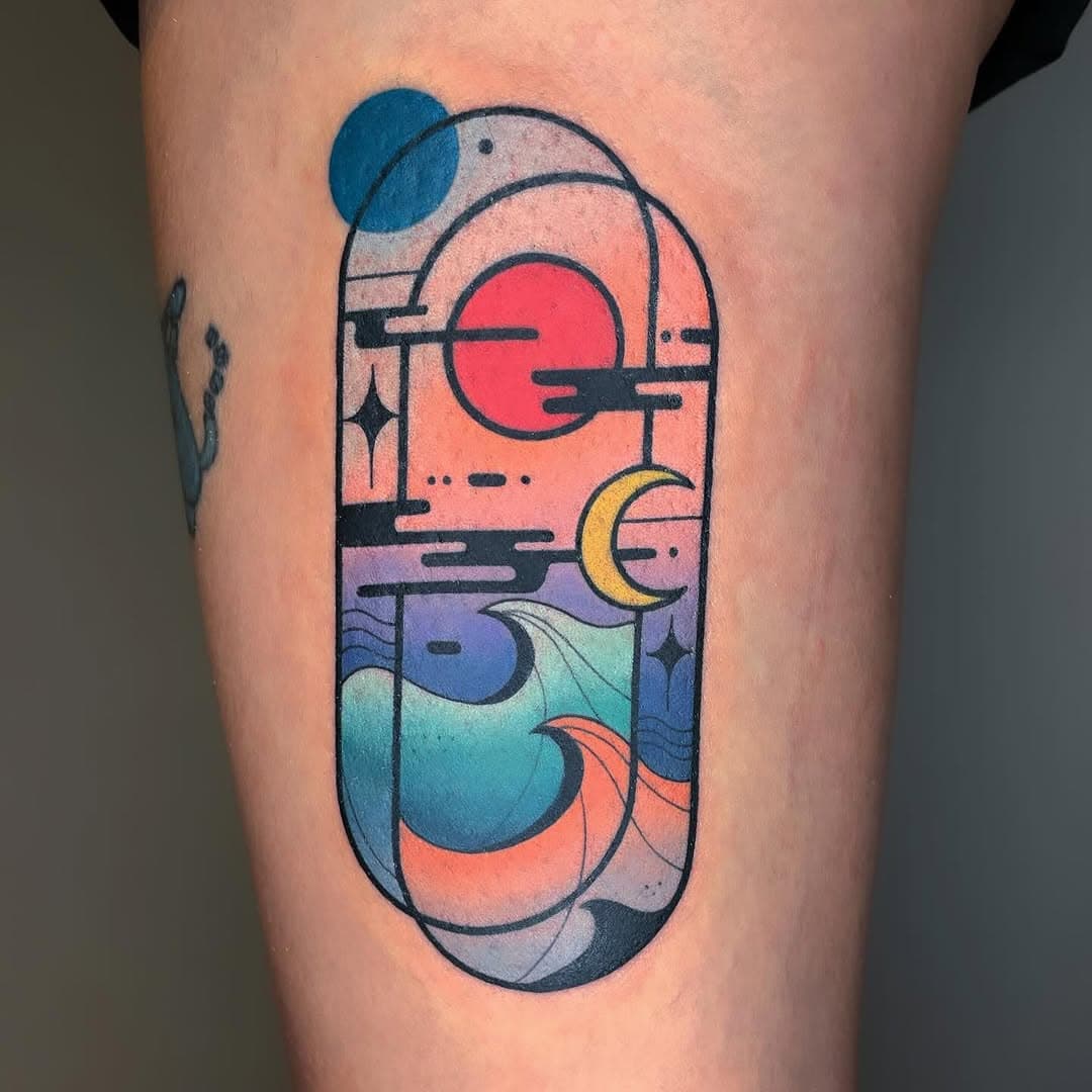 Tattoo by 飛行山丘