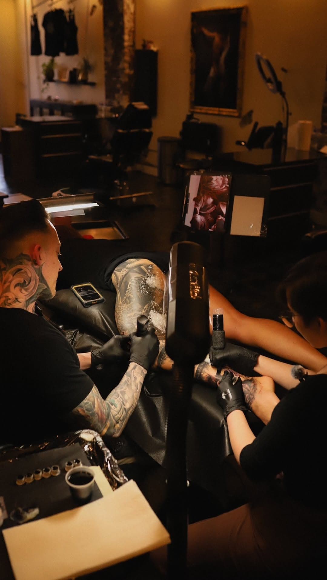 Tattoo by Buck Harvey