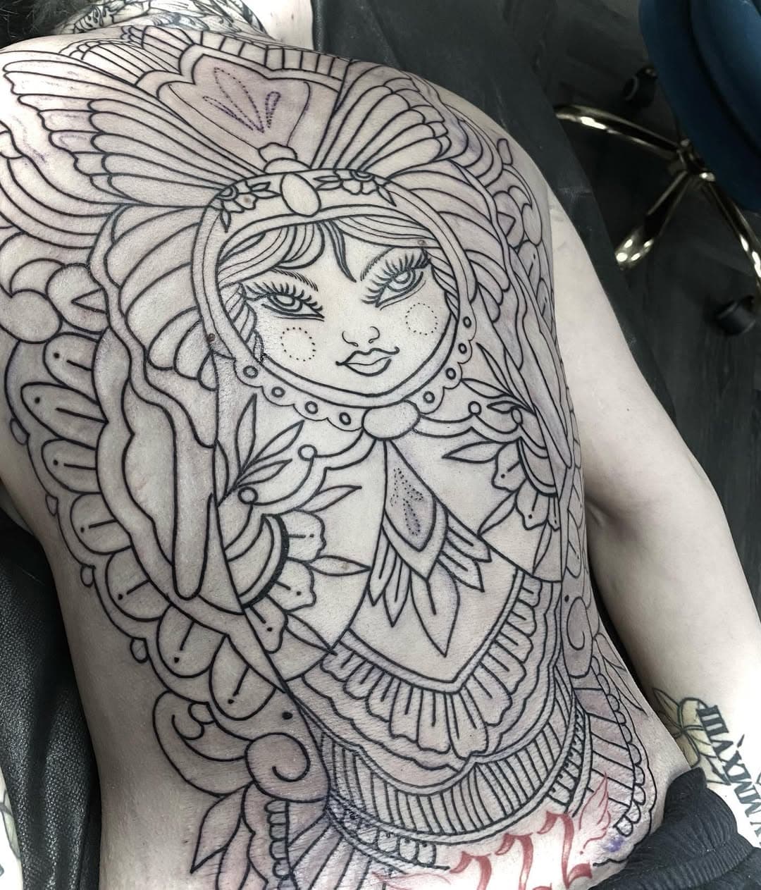 Ciera Farni tattoo