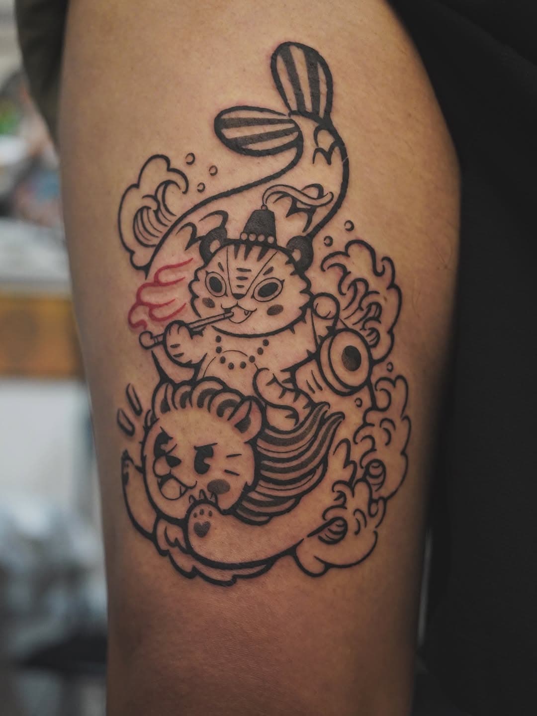 Tattoo by hugotattooer