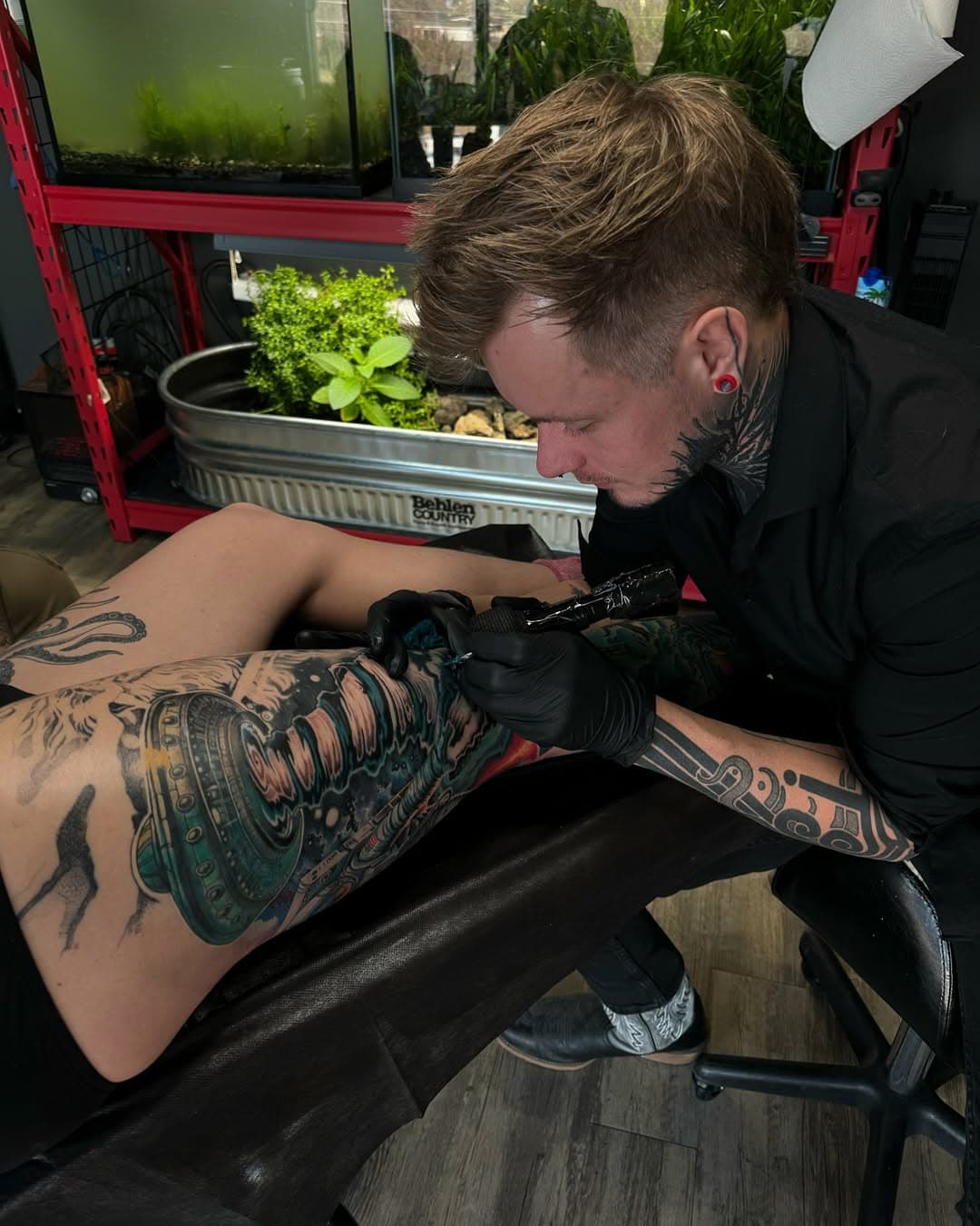 Tattoo by Landon Barney