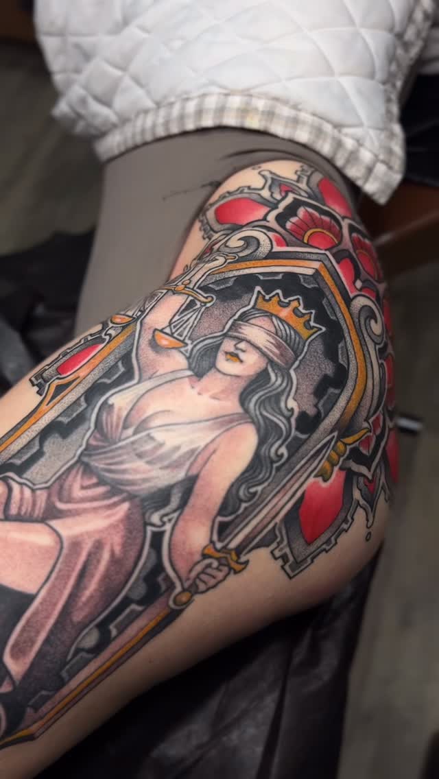 Tattoo by Landon Barney