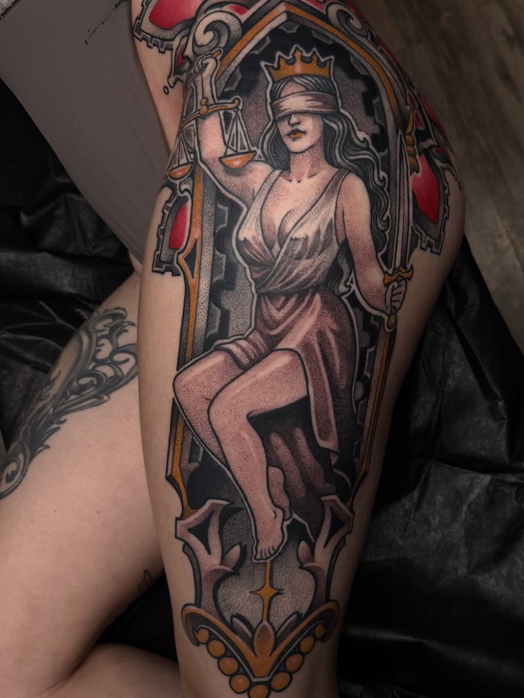 Tattoo by Landon Barney