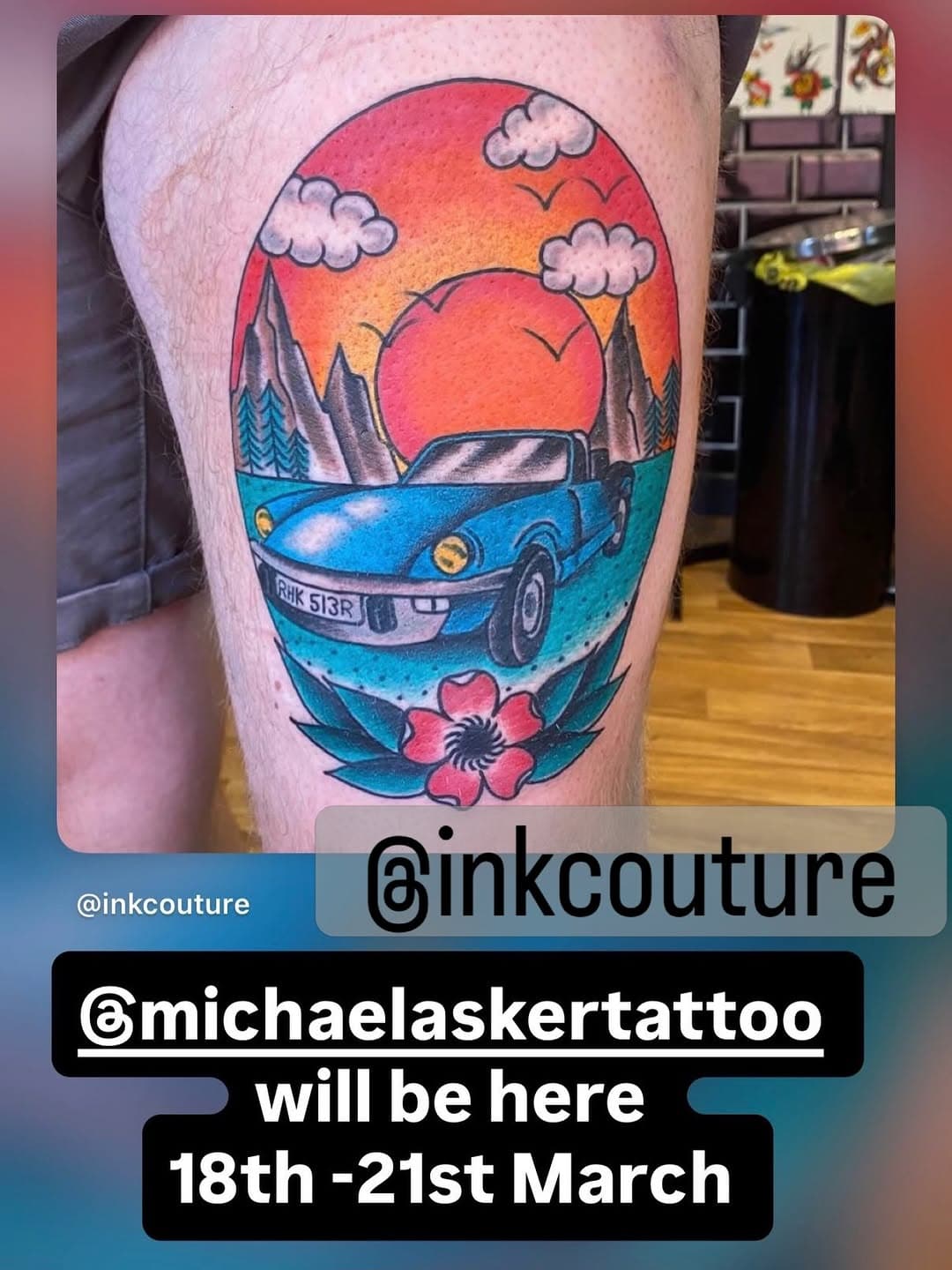 Tattoo by Michael Asker