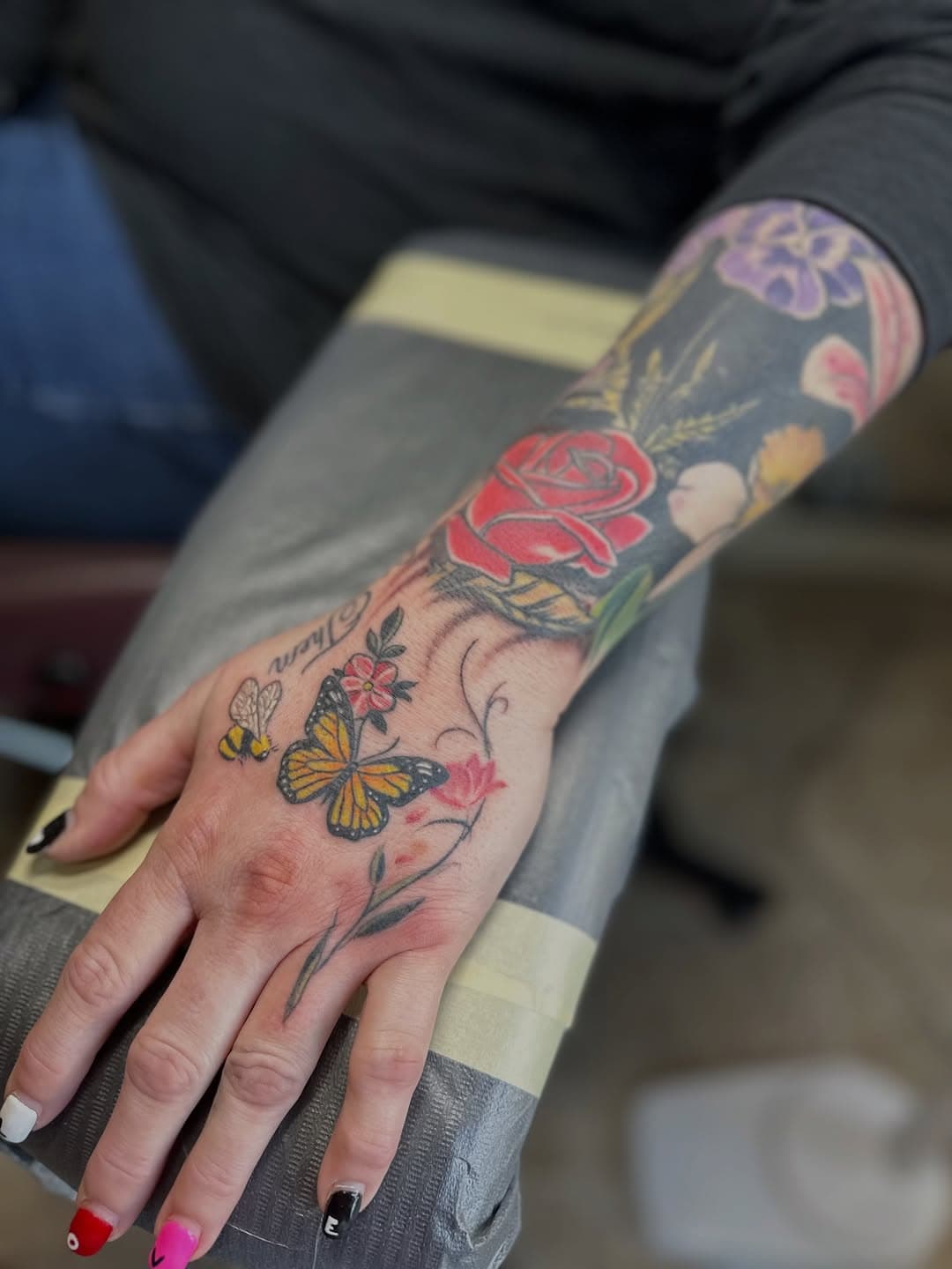 Tattoo by Ryan Burches