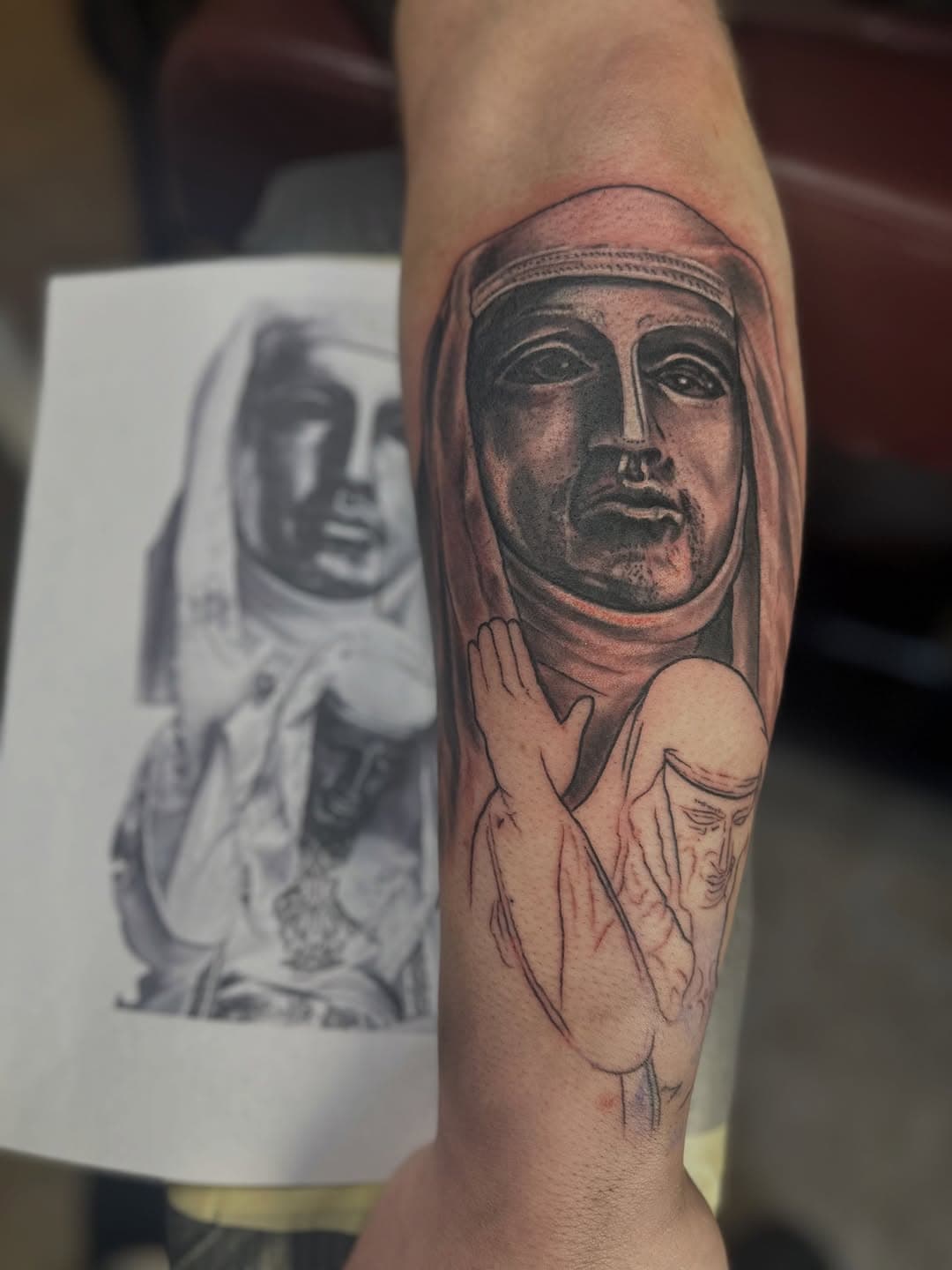 Tattoo by Ryan Burches