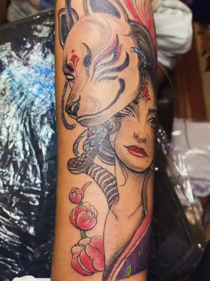 Tattoo by Tashi Lama