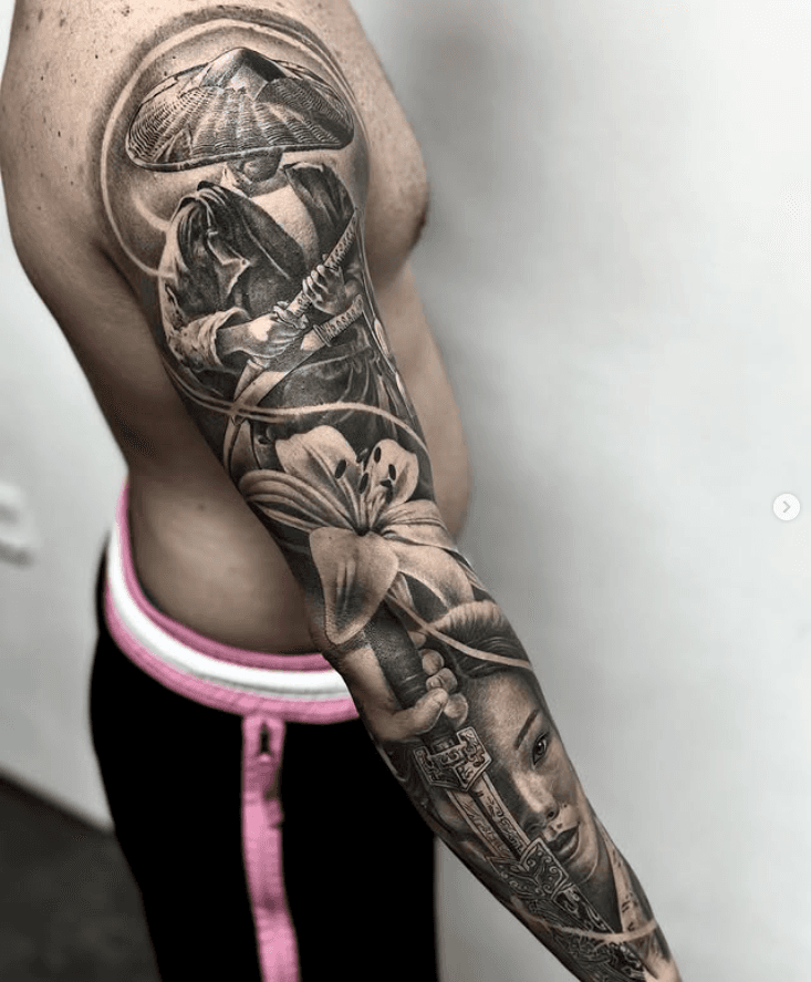 Aleksa tattoo work