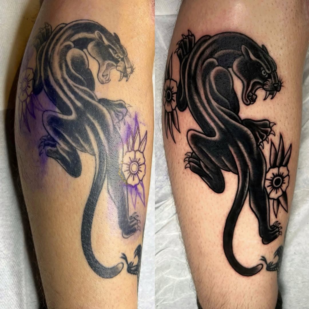 Loiฬc Mesot LMT tattoo