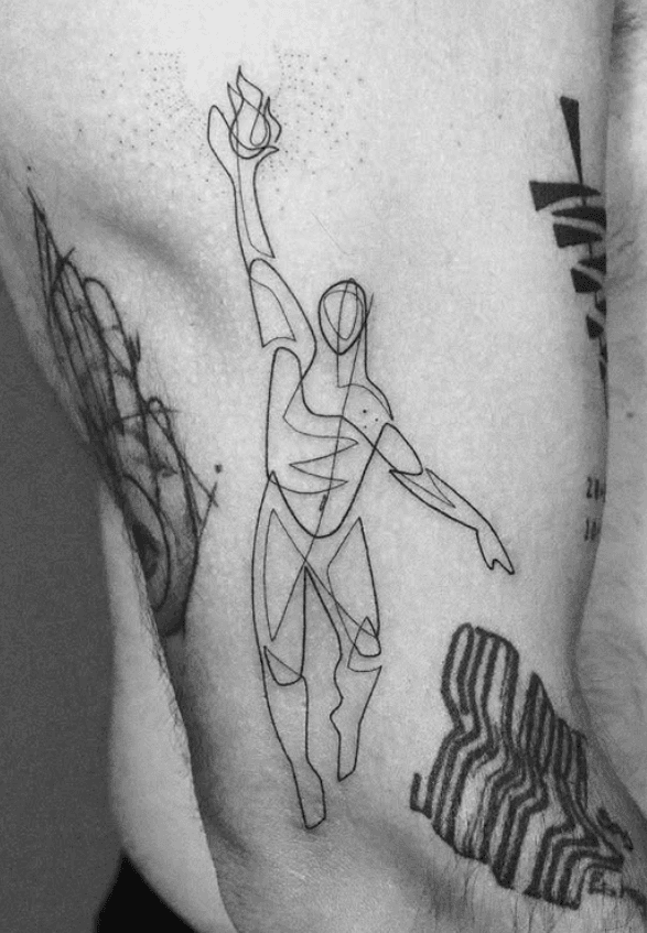 Mo Ganji tattoo work