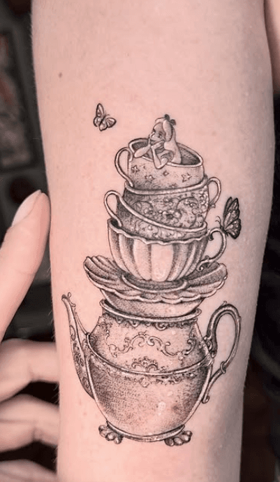 Romeo Lacoste tattoo work