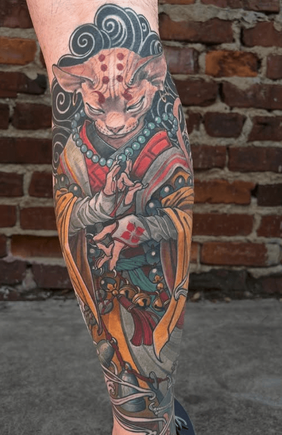 Teresa Sharpe tattoo work