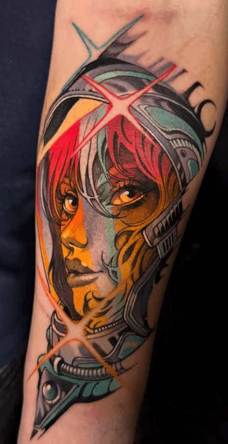 Teresa Sharpe tattoo