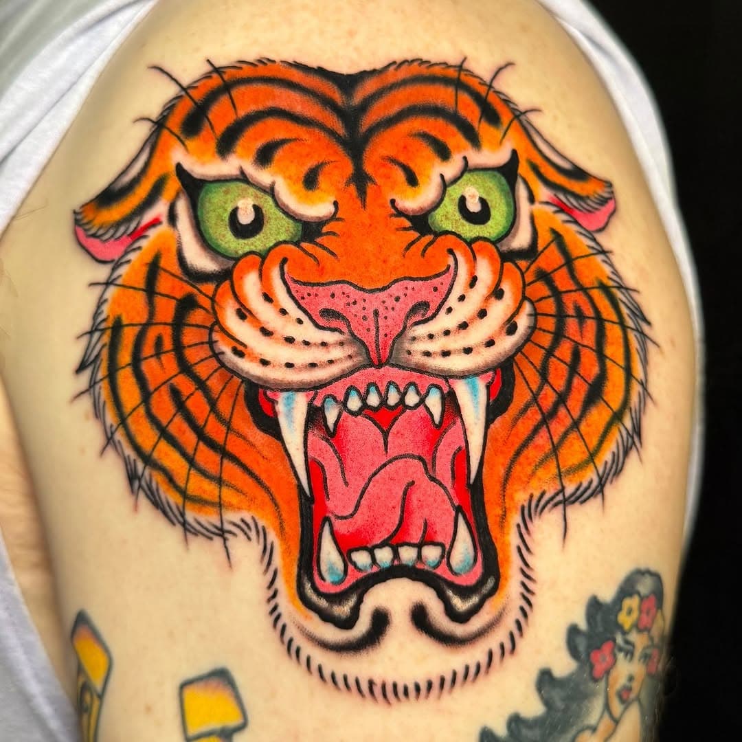 Tattoo by Tom Vincent