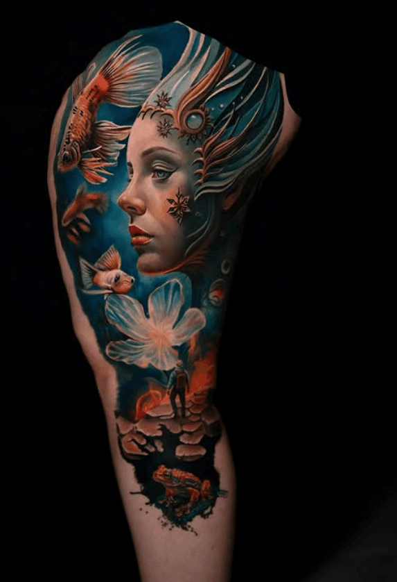Victor felipe ferrey tattoo work